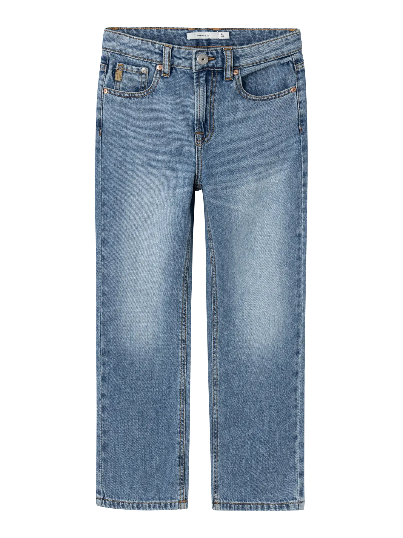 Name It Ryan Straight Jeans Medium Blue Denim