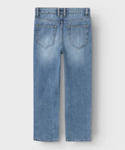 Alternative view of Name It Ryan Straight Jeans Medium Blue Denim