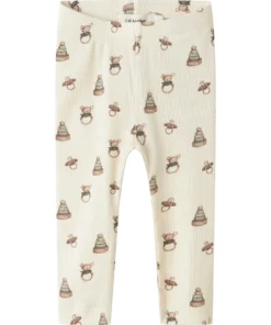 Lil Atelier Gavo Elf Slim Leggings Turteldove/Toy