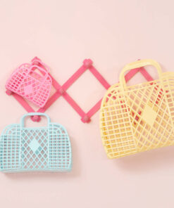 Alternative view of Sun Jellies Retro Basket Small yellow