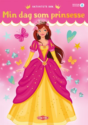 Min dag som prinsesse Aktivitetsbok