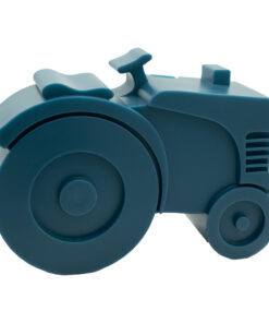 Blafre matboks traktor blå