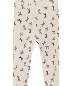 Name It Wang Wool Ribb Leggings Snow White/Bows