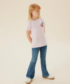 Name It Polly Bootcut Jeans Dark Blue Denim