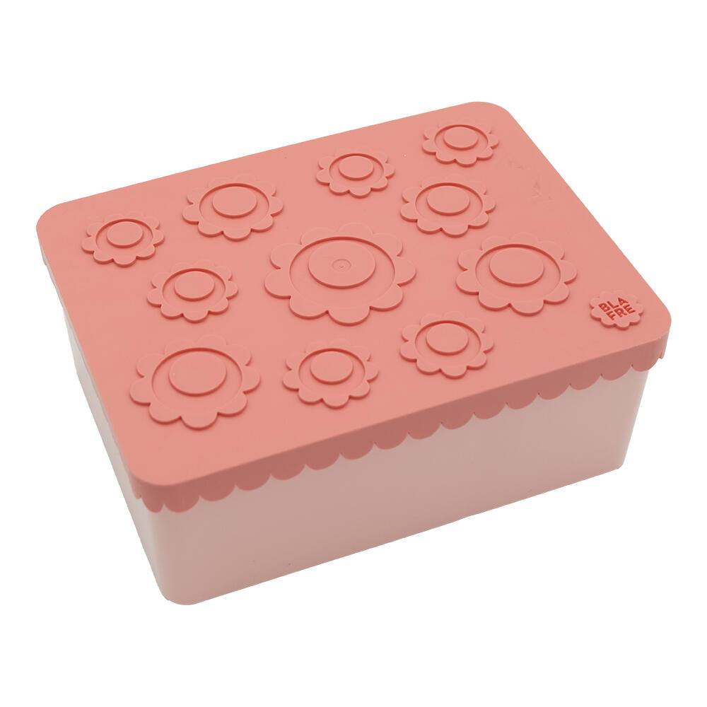 Blafre Matboks i plast TREROMS, BLOMST, (ROSA)