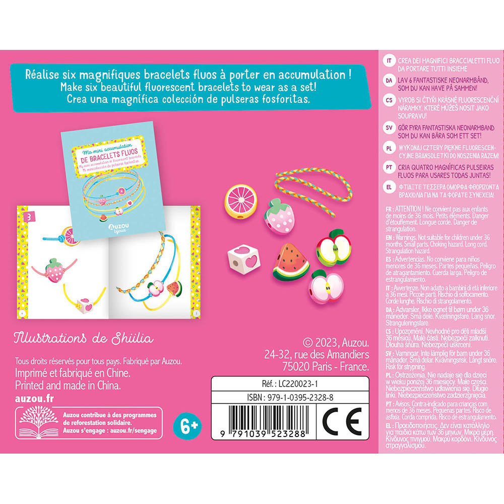 Auzou - Smykkefabrikk - Selvlysende armbånd - Image 3