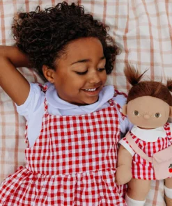 Alternative view of OlliElla Cherry Gingham Outfit Set
