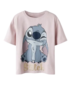 Name It Fakun Stitch T-Skjorte Burnished Lilac