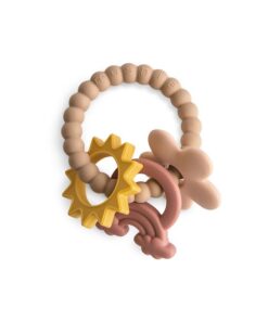 Mushie Nature Teething Ring
