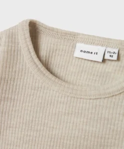 Alternative view of Name It Wax Wool Rib Genser Nacreius Cloud