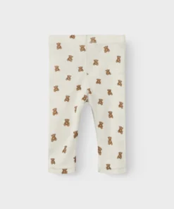 Alternative view of Lil Atelier Nalu Legging Slim Wool Turteldove/Bear