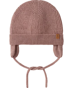 Lil Atelier Nanson Knit Hat Misty Rose