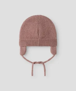 Alternative view of Lil Atelier Nanson Knit Hat Misty Rose