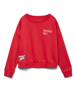 Vero Moda Girls Trina Sweat Ribbon Red