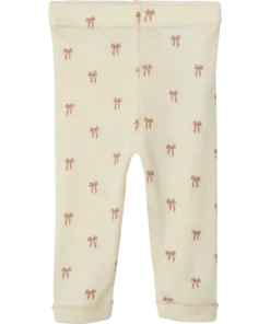 Lil Atelier Nalu Woll Slim Legging Sløyfe