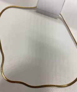 LMTD Flat Mini Necklace Gold