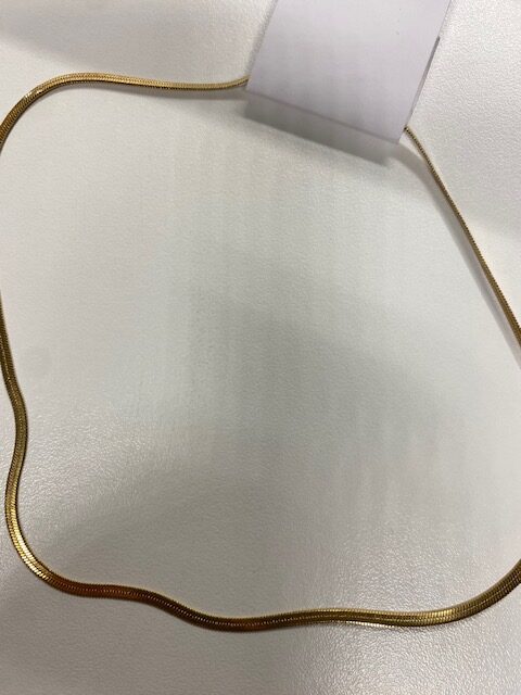 LMTD Flat Mini Necklace Gold