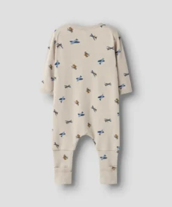 Alternative view of Name It Nighsuit Zip Airplane Peyote