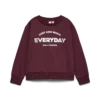 Vero Moda Girls Camille Short Sweat Genser Winetasting