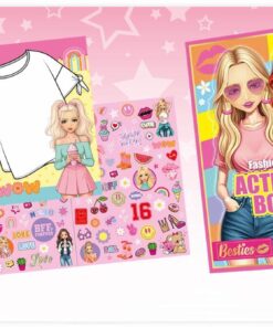 Alternative view of Besties Fashion And Fun Aktvitetsbok M/Klistremerker
