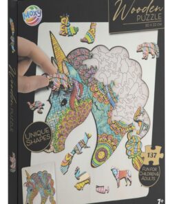 Moxy Puslespill i tre - UNICORN - 137 BITER