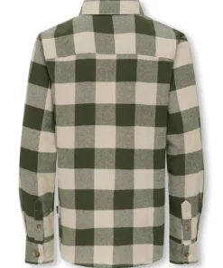 Alternative view of Only And Sons Gudmund Checked Shirt Forest Night