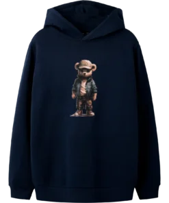 LMTD Namse Bru Sweat Hood Navy Blazer