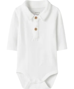 Name It Robo Polo Body Bright White