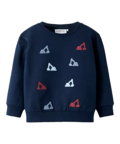 Name It Sandro Ls Reg Sweat Navy Blazer