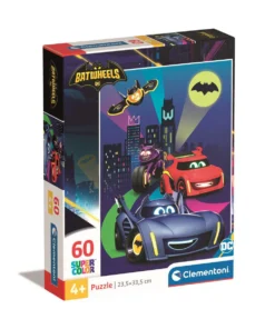 Clementoni Puslespill 60 Brikker Batwheels