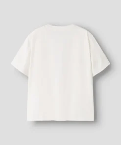 Alternative view of Name It Dymir Stitch T-Skjorte Cloud Dancer