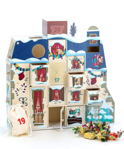 Vilac  Adventskalender  Adventshus med 24 rom