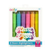 Highlighters 6 stk- Heart Pops Neon