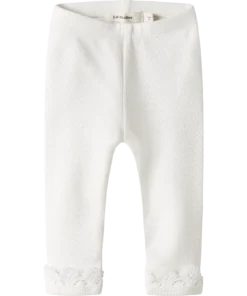 Lil Atelier Tapia Slim Leggings Coconut Milk