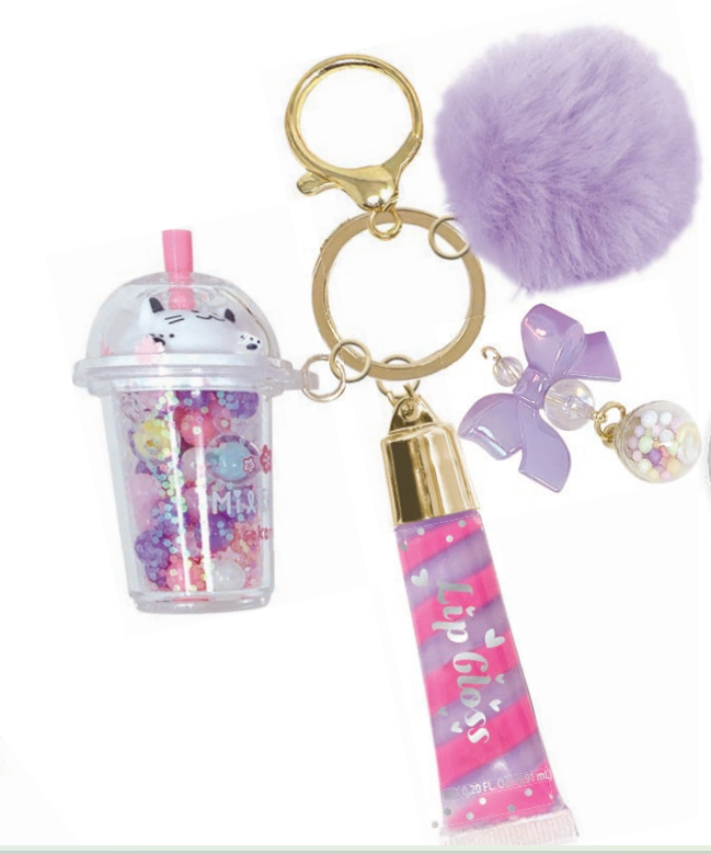 Hot Focus Trendy Lip Gloss M/Nøkkelring - Image 2