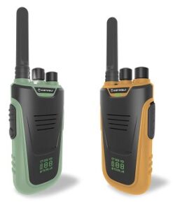 Kidywolf walkie Talkie grønn/gul