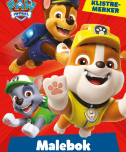 Malebok Paw Patrol m/klistremerker