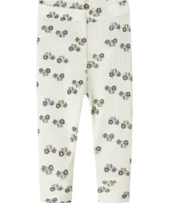 Name It Baby Wang Wool Needle Longjohn Coconut Milk