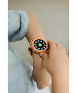 Alternative view of K-WATCH Smartklokke for barn -Coral