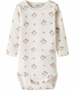 Lil Atelier Layo Slim Body Coconut milk/pink flower