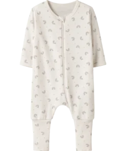 Name It Nightsuit Zip Jet Rainbow Jet Stream