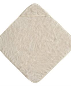 Mushie Hooded Towel Fog