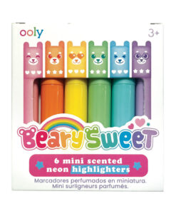 OOLY - Highlightere med duft 6 stk - Mini Beary Sweet