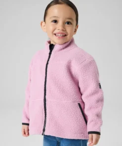 Alternative view of Name It Bulina Nreg Teddy Jaacket Mauve Mist