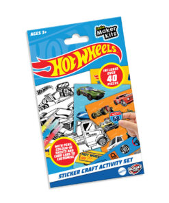 Hot Wheels klistremerke-hobbyaktivitetssett