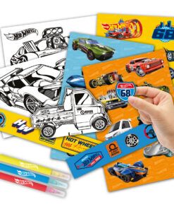 Alternative view of Hot Wheels klistremerke-hobbyaktivitetssett