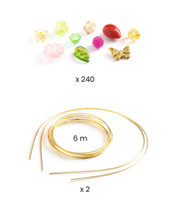 Alternative view of Hobbysett – Lag to flotte tiaraer med perler