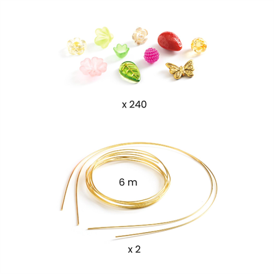 Hobbysett – Lag to flotte tiaraer med perler - Image 2