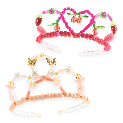 Hobbysett – Lag to flotte tiaraer med perler - Image 3
