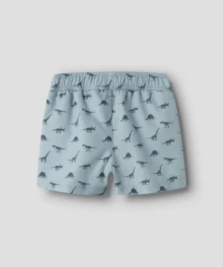 Alternative view of Name It Zune Swim Shorts Blue Fog
